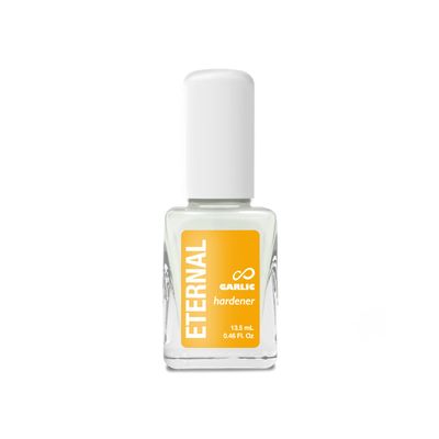 Eternal Garlic Nail Strengthener for Thin Nails and Growth - 13.5mL Base Coat Nail Polish | Clear Nail Polish Strengthener &amp; Nail Hardener for Strong Nails, Nail Growth &amp; Nail Repair for Damaged Nails