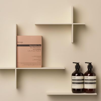 Aesop Resurrection Duet | Hand Wash + Hand Balm | Cleanse, Nourish and Soften Hands | 16.9 oz + 16.5 oz
