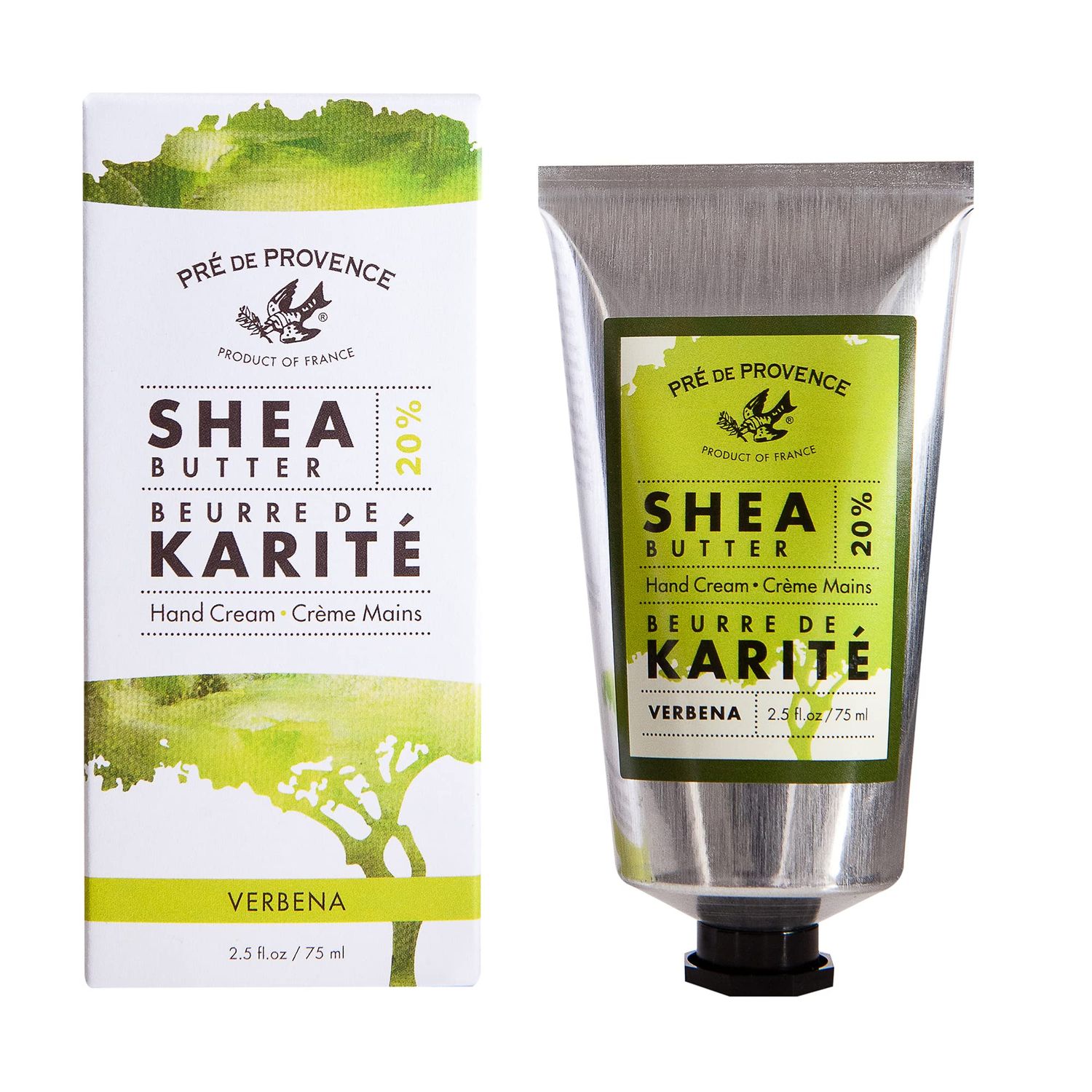 Pre De Provence Soothing &amp; Moisturizing Hand Cream, 75 ml, Verbena 75ml, 1 Count