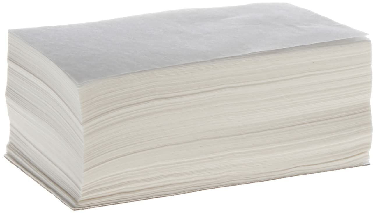 Diane by Fromm Jumbo End Wraps - Pack of 1000 Wraps for Styling Hair in Salon or at Home - Large - 2.5 x 4 - White - D8327