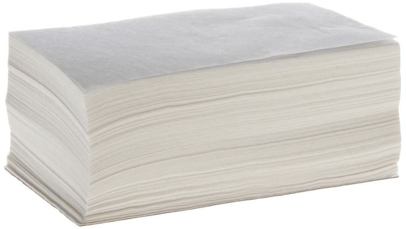 Diane by Fromm Jumbo End Wraps - Pack of 1000 Wraps for Styling Hair in Salon or at Home - Large - 2.5 x 4 - White - D8327