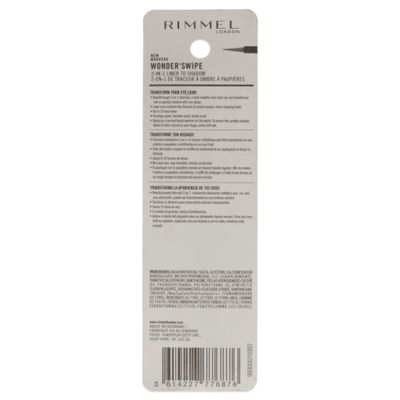 Rimmel London Wonder Swipe 2-in-1 Liner to Shadow - 007 Crave Me Eyeliner Women 0.06 oz