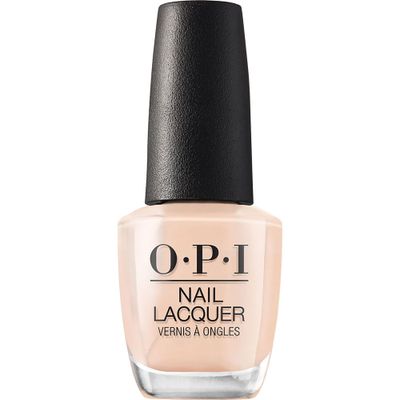 OPI Nail Lacquer Samoan Sand | Sheer Soft Pink Crme Chip Resistant Nail Polish | Vegan, Fast Drying, Streak Free