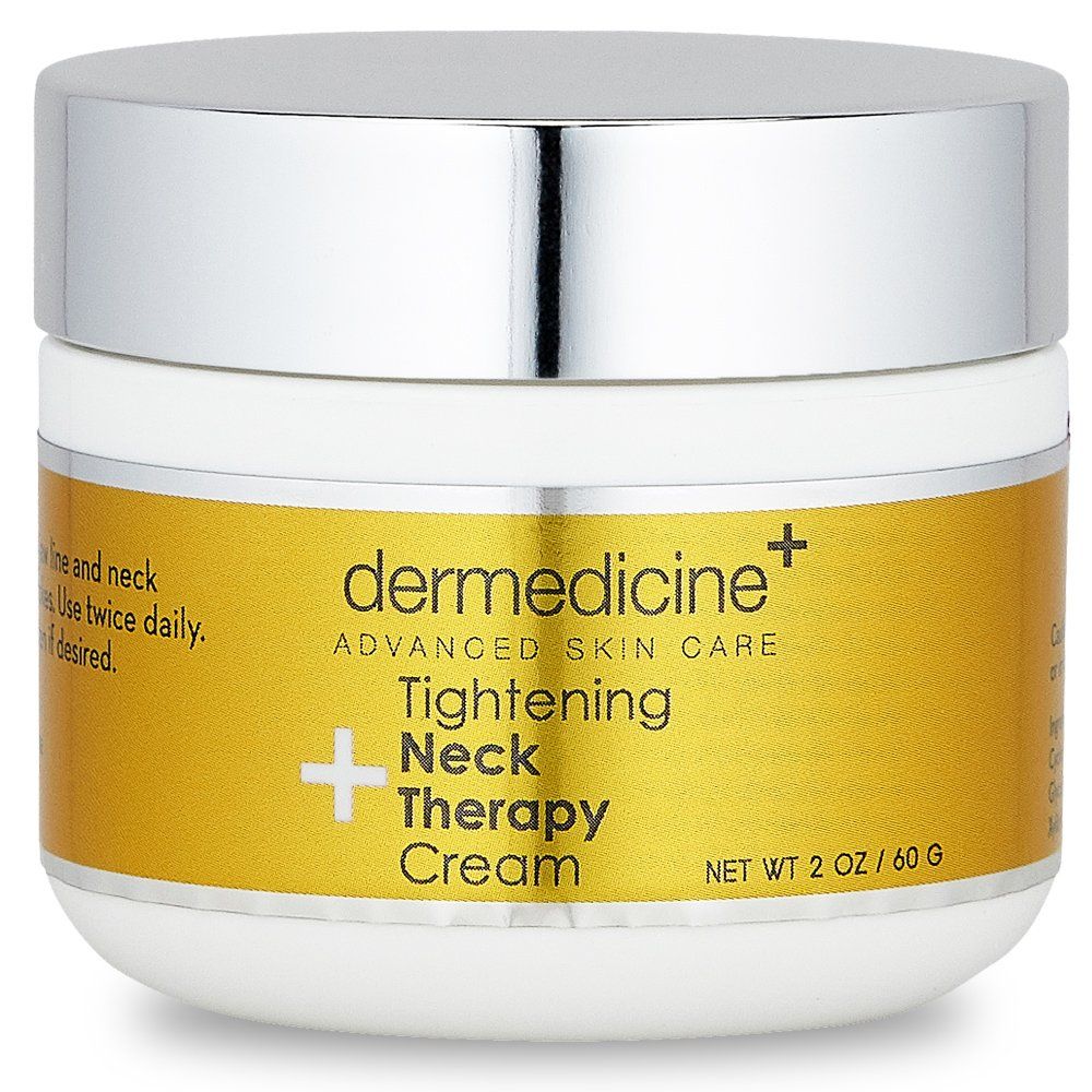 Skincare Tightening Neck Therapy Cream for Face | Anti-Aging Lotion | Helps to Firm &amp; Tighten Loose Sagging Skin Smooth Wrinkles &amp; Fine Lines | More Youthful Neck and Chest | 2 fl oz/60 ml