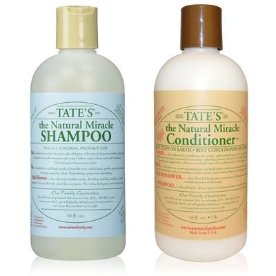 Tate&#39;s Natural Miracle Shampoo 18 fl oz &amp; Conditioner 18 fl oz