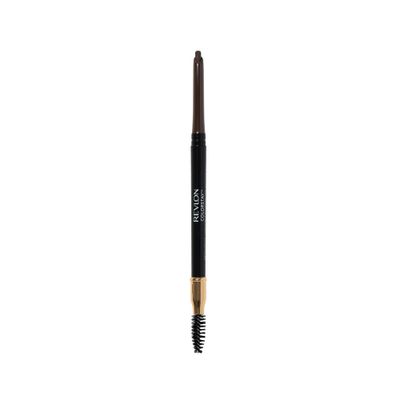 Revlon ColorStay Eyebrow Pencil with Spoolie Brush, Waterproof, Longwearing, Angled Tip Applicator for Perfect Brows, 220 Dark Brown, 0.021 oz