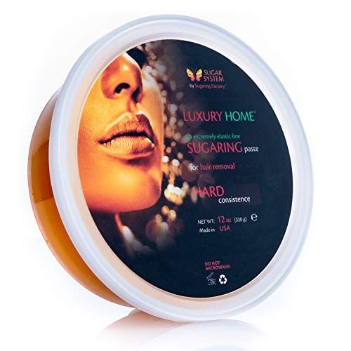 Sugaring Paste Luxury Home - Hard - for Brazilian Bikini, dark, thick hair - Organic Hair Removal