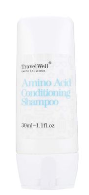 Travel Well Hotel Shampoo and Conditioner Supplies for Guests 2 in 1, 1.0 Fl Oz/30ml, Individually Wrapped 200 Bottles per Box | Travel Size Toiletries | Hotel Toiletries Bulk Set