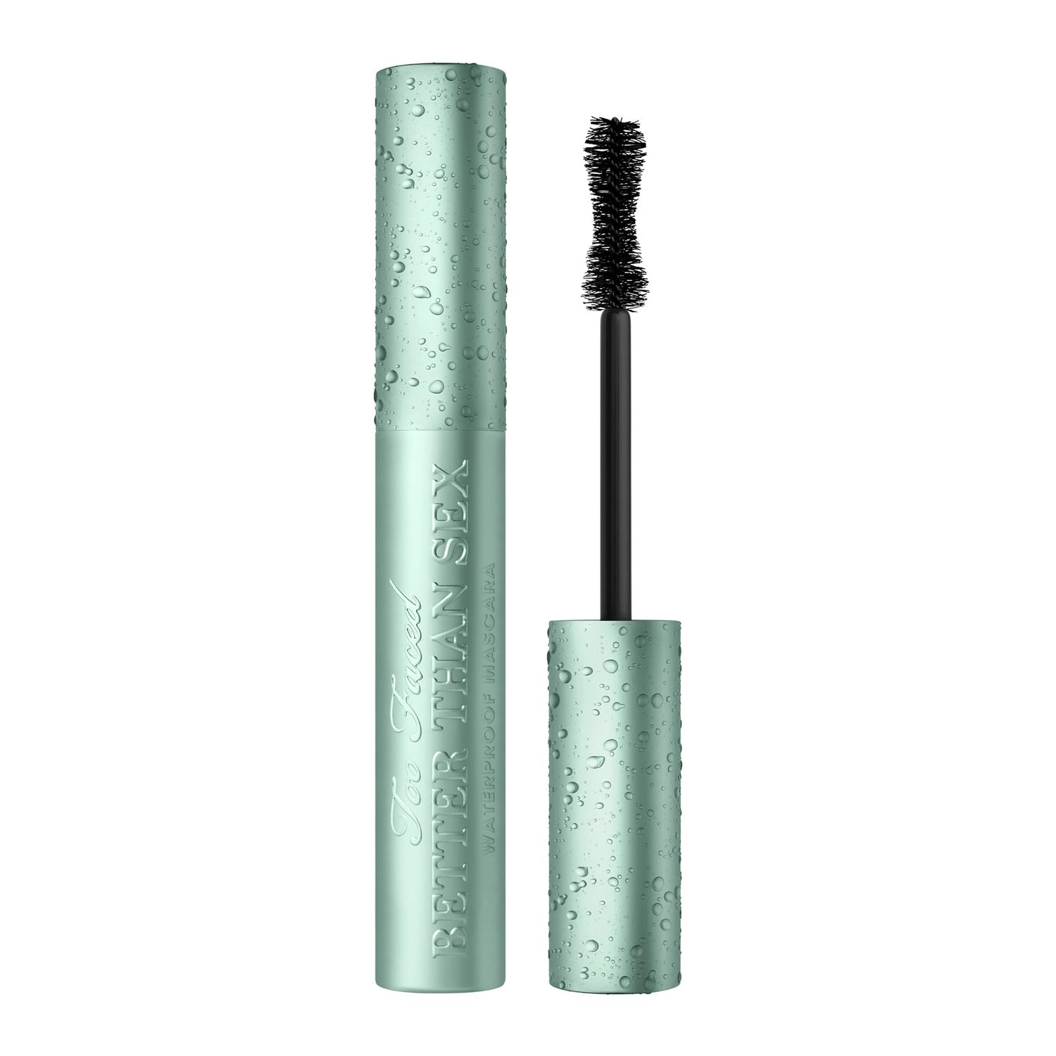 Too Faced Better Than Sex Waterproof Mascara | Volume + Length, 0.27 Fl Oz, Black