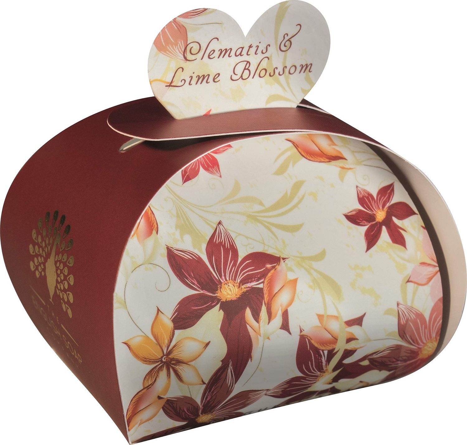 The English Soap Company Luxury Guest Soaps for Women, Clematis &amp; Lime Blossom, 2.0 Ounce