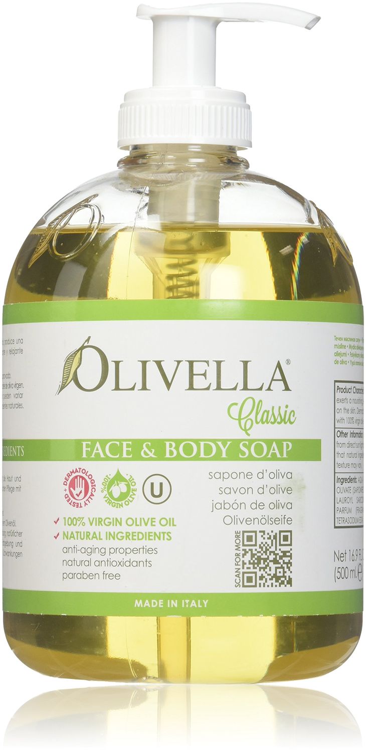 Olivella Liquid Soap Size 16.9z, Pack of 3