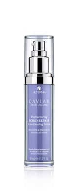 Alterna Caviar Anti-Aging Restructuring Bond Repair 3-in-1 Sealing Serum, Rebonds &amp; Protects Damaged Hair,1.7 Fl Oz (Pack of 1)
