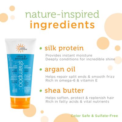 EARTH SCIENCE - Olive &amp; Avocado Deep Conditioning Shampoo &amp; Deep Conditioning Hair Masque Set