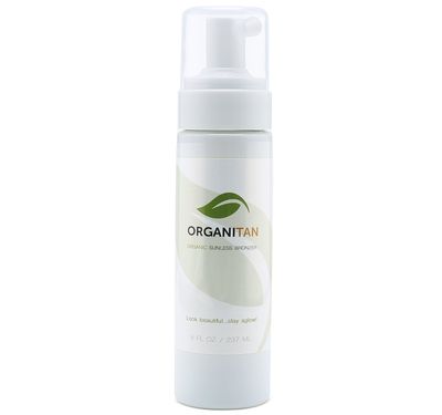Organitan Sunless Skin Tanning Treatment, Skin &amp; Body Lotion | Ideal Alternative To Natural Sun-Tanning,Keeps Skin Moisturized, Natural Ingredients, Safest Organic Golden Bronzer, 8oz