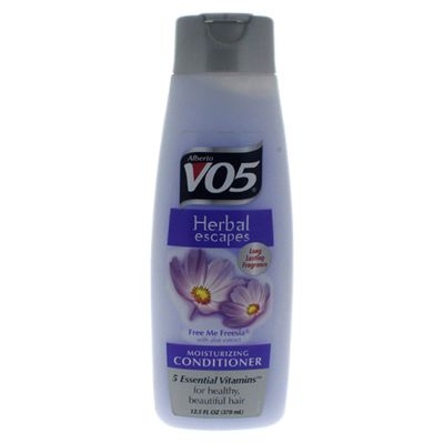 Alberto VO5 Herbal Escapes Free Me Moisturizing Conditioner for Unisex Ounce, Blue, freesia, 12.5 Fl Oz