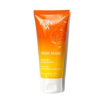 Yon-Ka Sweet Orange Shea Butter Hand Cream (50ml) Intensely Norishing for Dry Hands, Vitamins E and Grape Seed Oil Soften and Repair, Fragrant Manarin and Citrus Scent, Nourish Nails and Cuticles