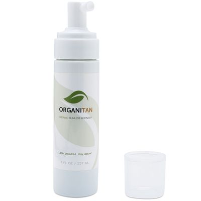 Organitan Sunless Skin Tanning Treatment, Skin & Body Lotion | Ideal Alternative To Natural Sun-Tanning,Keeps Skin Moisturized, Natural Ingredients, Safest Organic Golden Bronzer, 8oz