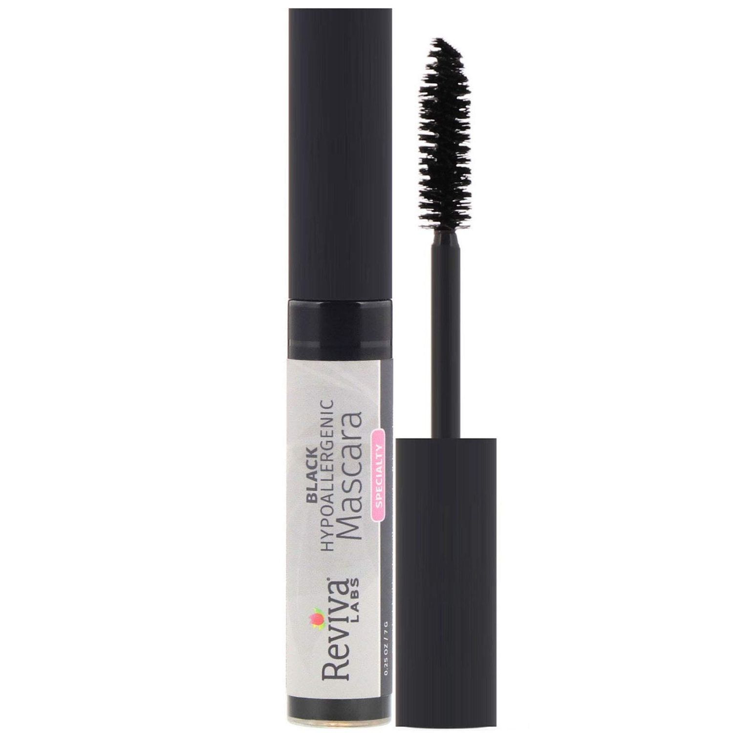 Reviva Labs Hypoallergenic Mascara No 840 Black - 0.25 oz