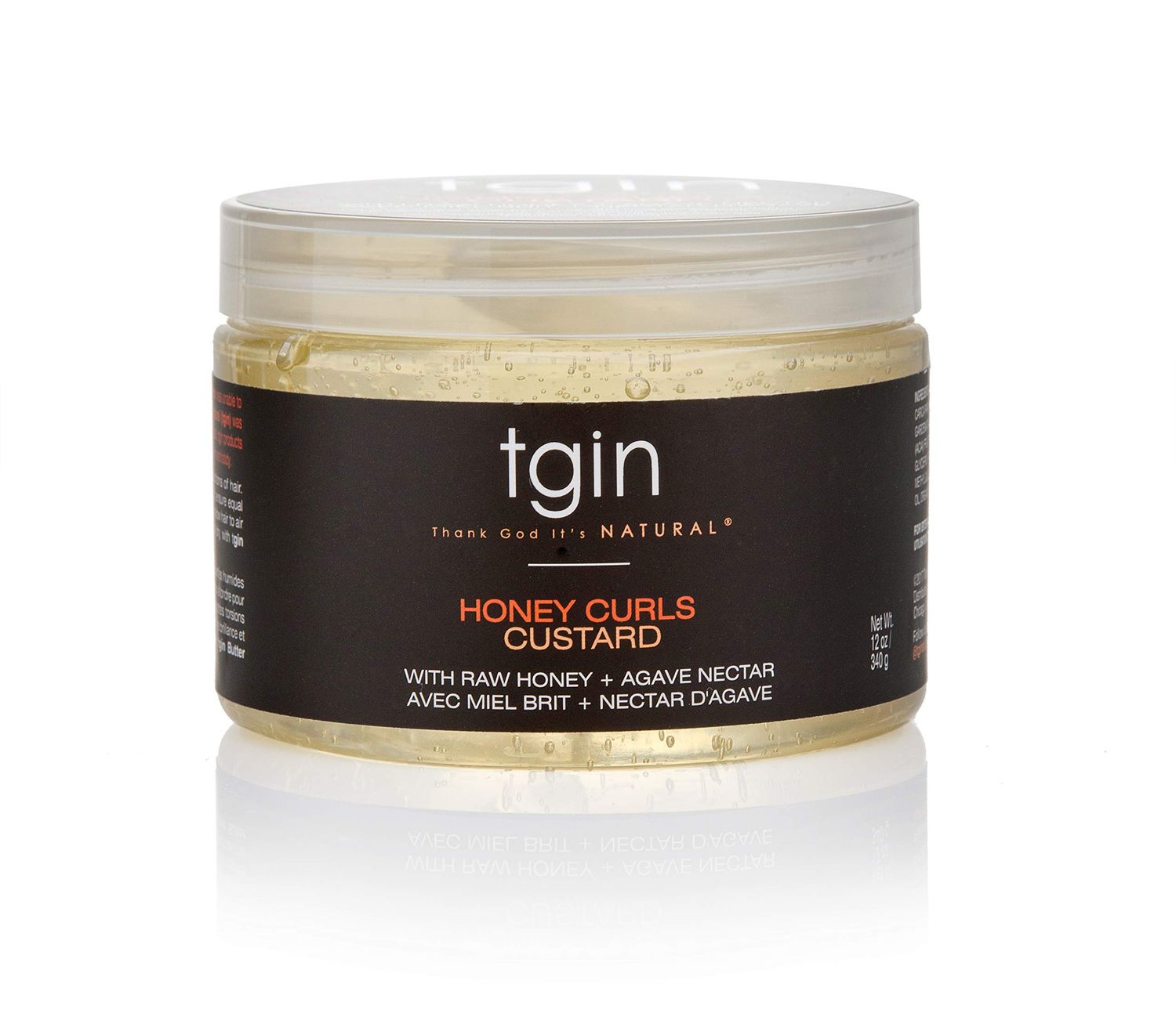 Thank God It&#39;s Natural Honey Curls Custard - 12 Oz - For Natural, Dry, Curly, Damaged Hair