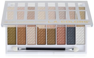 L.A. COLORS 16 Color Eyeshadow Palette, Sweet C74201TAG