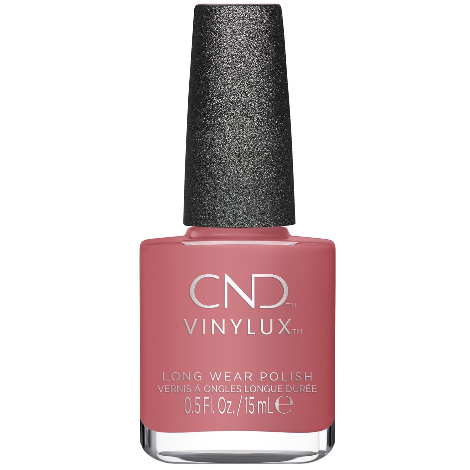 CND Vinylux Longwear Pink Nail Polish, Gel-like Shine &amp; Chip Resistant Color, Rosebud, 0.5 fl. oz