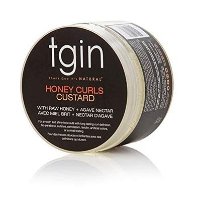 Thank God It's Natural Honey Curls Custard - 12 Oz - For Natural, Dry, Curly, Damaged Hair