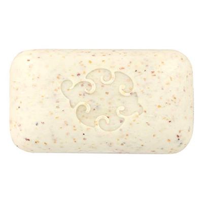 Loofah Soap Bar 6 Pack - Minty Fresh Natural Fragrance, Shea Butter Bar Soap with 2% Seaweeds Powder-Invigorating &amp; Luxurious Shower Experience, Triple-Milled for Durability Moisturizing Bar Soap