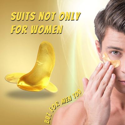 Vandarllin 24K Gold Powder Gel Collagen Eye Masks Sheet Patch, Remove Bags,Dark Circles &amp;Puffiness,Reduce Wrinkle,Moisturising,Hydrating for Blackheads (10 Pairs)