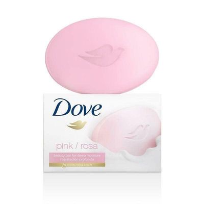 Dove Beauty Cream Bar Soaps Pink 16 Bars, 4.76 Oz / 135 Grams Each