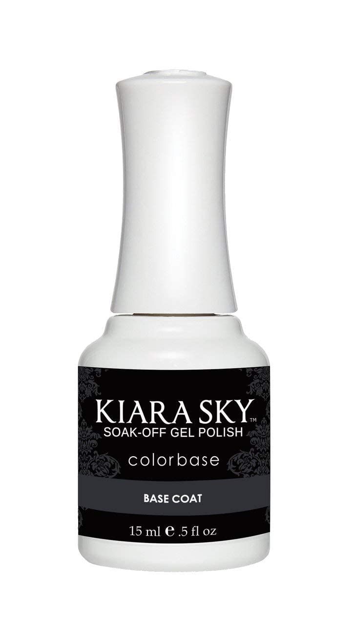 Kiara Sky Professional Nails Long-Lasting and Lightweight Soak Off Gel Polish 0.5 fl oz (Base Coat)
