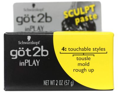 Got 2B In Play Sculpt Paste 2 Ounce (59ml) (2 Pack)