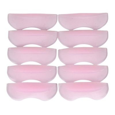 ATOMUS 5 Pairs Silicone Durable Eyelash Permanent Perm Curler Curling Root Lifting False Fake Eyelash Shield Pads