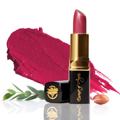 ?????????????? ???? ?????????? Deep Moisturizing Pink Lipstick, Long Lasting Lipstick &amp; Lip Care with Pure Organic Argan Oil, Shea Butter, Jojoba Oil &amp; Aloe Vera Hydrating Lipstick, Precious Pink