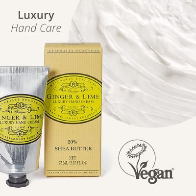Naturally European Fragrance by Somerset Ginger and lime hand cream by somerset, 2.52 Fl Oz