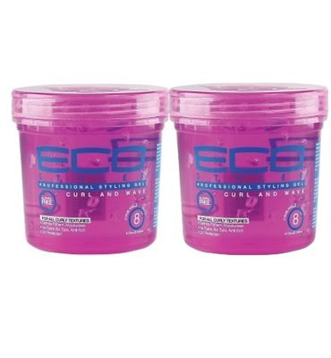 ECOCO EcoStyler Styling Gel, Curl and Wave, 16 oz (Pack of 2)
