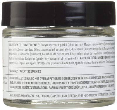 Schmidt's Deodorant Schmidt's Natural Deodorant, Cedarwood + Juniper 2 Ounce