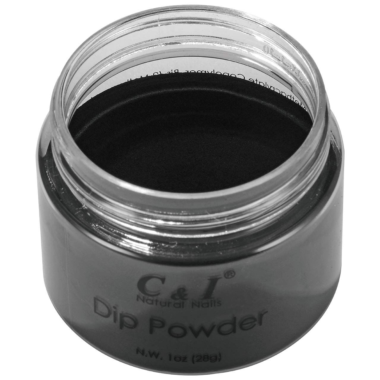C &amp; I Dipping Powder Color No.004 Black Builder Color System
