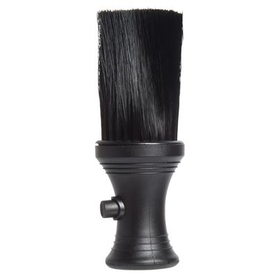 Diane Neck Duster with Powder Dispenser Barber and Salon Brush to Remove Loose Hair from Neckline and Ears, Soft Nylon Bristles, Stand Up Base, 6.25, Medium