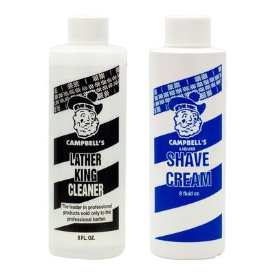 Campbell&#39;s Shave Cream and Campbell&#39;s Latherking Cleaner Combo