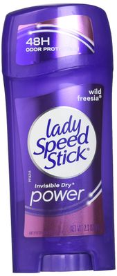 Lady Speed Stick Invisible Dry Antiperspirant &amp; Deodorant, Wild Freesia - 2.3 oz - 2 pk by Lady Speed Stick,2.3 Ounce (Pack of 2)