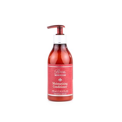Royal Moroccan Moisturizing Conditioner Hair Products - Moisturizing Conditioner For Dry and Colored Hair 300 ml 10.14 fl.oz, Base of Moroccan Argan oil, For color - Treated Hair, Frizzy Hair.