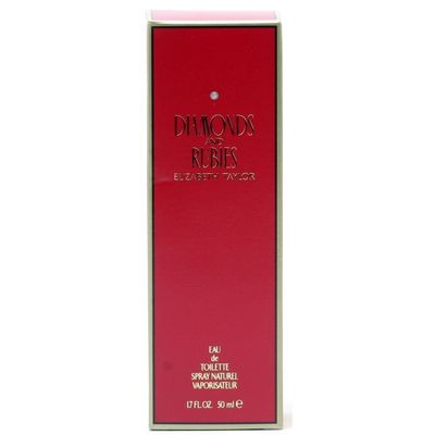 Elizabeth Taylor Arden- Diamonds &amp; Rubies for Women Eau De Toilette Spray, 1.7 Fl Oz