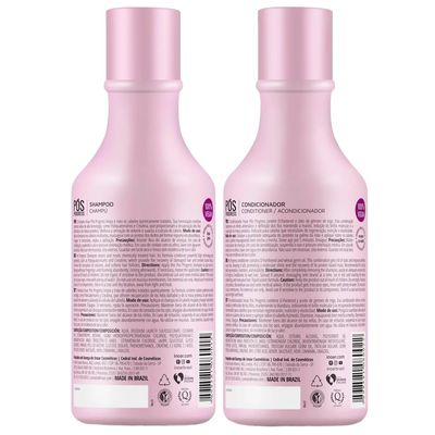 INOAR - POS Progress Shampoo & Conditioner Kit, Keratin Treatment, Strengthen Hair, Healthy, Soft, Smooth Hair, Anti-Frizz, Hair Repair, Vegan Hair Products for Men and Women (8.45 oz. each)