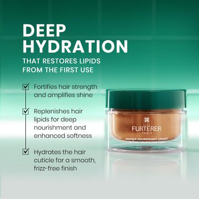 Ren Furterer Sublime Karit Taming Nourishing Mask - Shea butter, Ylang-Ylang Essential Oil &amp; Ceramides 6.7 fl oz.
