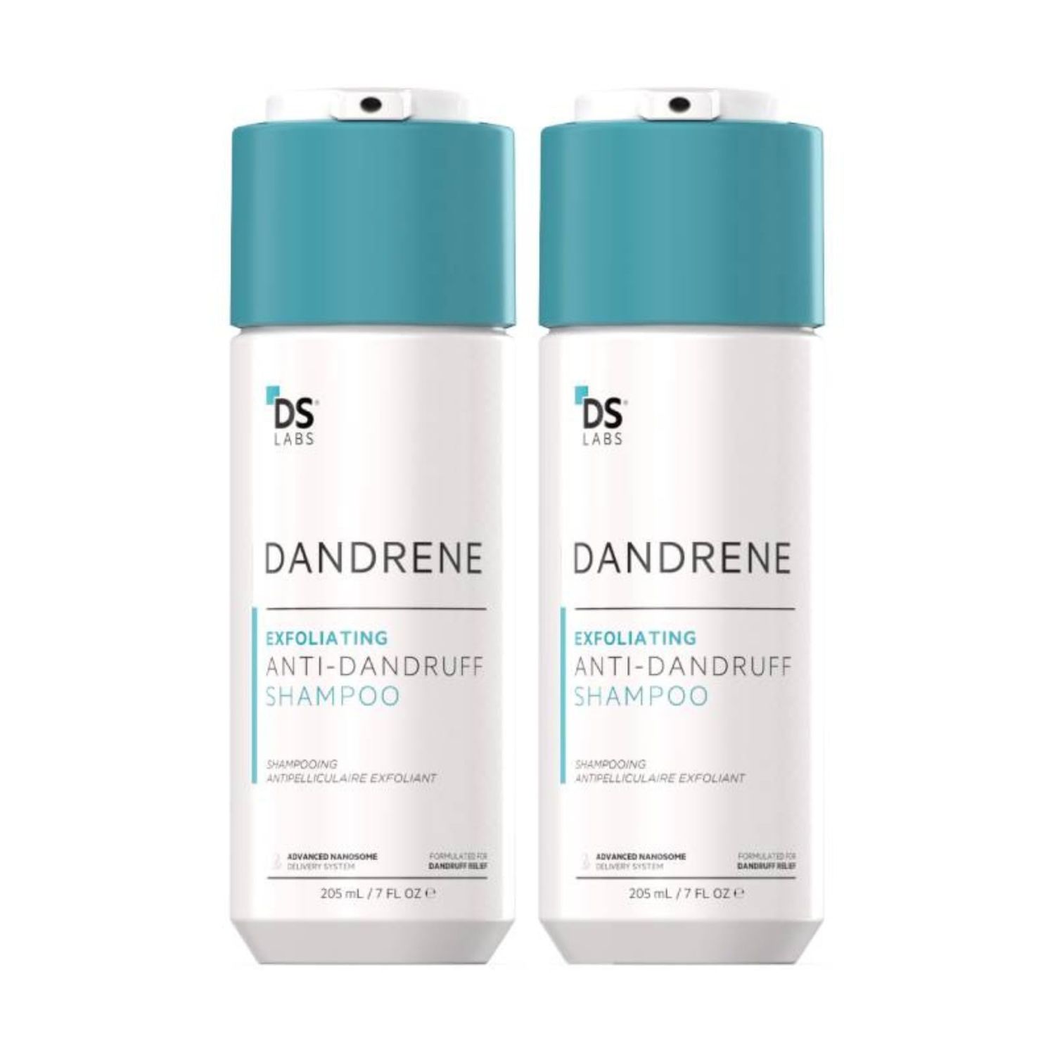 DS Laboratories Dandrene Anti Dandruff Shampoo - Exfoliating Shampoo for Dry Itchy Scalp, Dandruff Scalp Treatment, Seborrheic Dermatitis &amp; Psoriasis