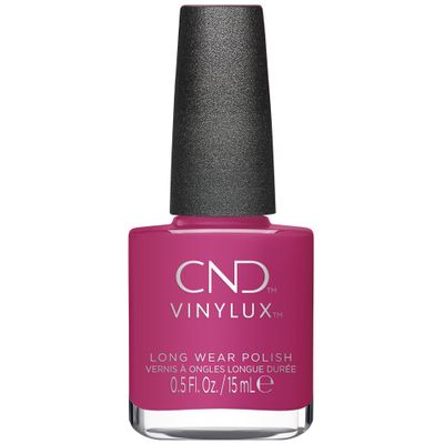 CND Vinylux Longwear Pink Nail Polish, Gel-like Shine &amp; Chip Resistant Color, Hot Pop Pink, 0.5 fl. oz