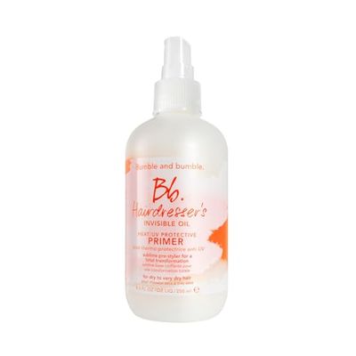 Bumble and bumble. Hairdresser&#39;s Invisible Oil Heat/UV Protection Leave-In Conditioner Hair Primer | Hydrating, Anti Frizz, Color Safe | Straight, Coily | With Argan Oil + Coconut Oil, 8.5 Fl Oz