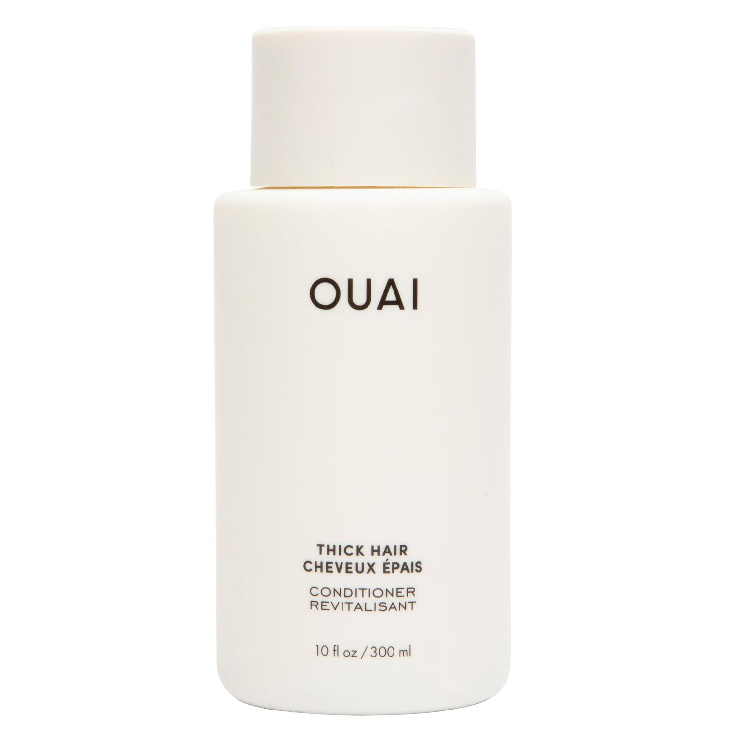 OUAI Thick Hair Conditioner - Moisturizing Conditioner for Dry, Frizzy Hair - Keratin, Marshmallow Root, Shea Butter and Avocado Oil - Paraben, Phthalate and Sulfate Free Hair Care (10 Oz)