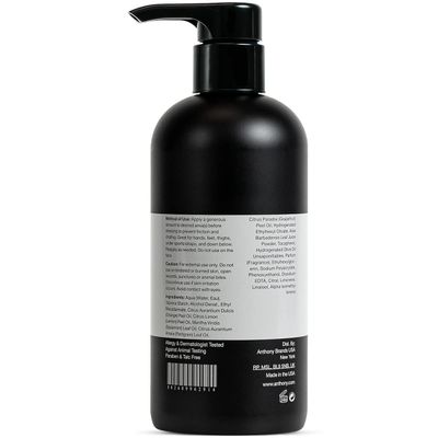 Anthony No Sweat Body Defense Deodorant for Men - Anti-Chafing, Anti-Itch Cream-to-Powder Lotion for Sweat and Body Odor Control - 16 Fl Oz