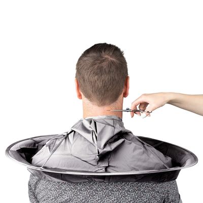 Umbrella Hair Catcher, 2-Pack Haircutting Drape - Silver